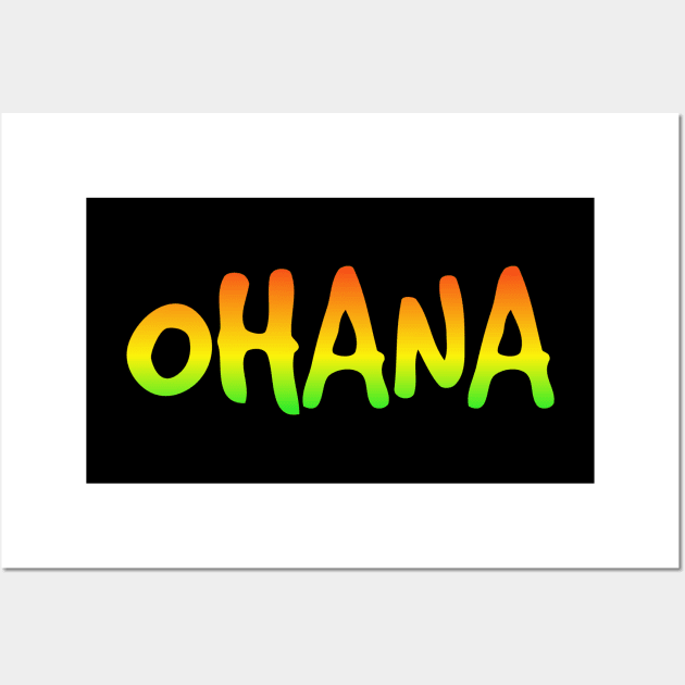 OHANA FAMILY HAWAII Wall Art by Coreoceanart